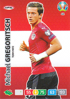 Michael Gregoritsch Austria Panini UEFA EURO 2020#044